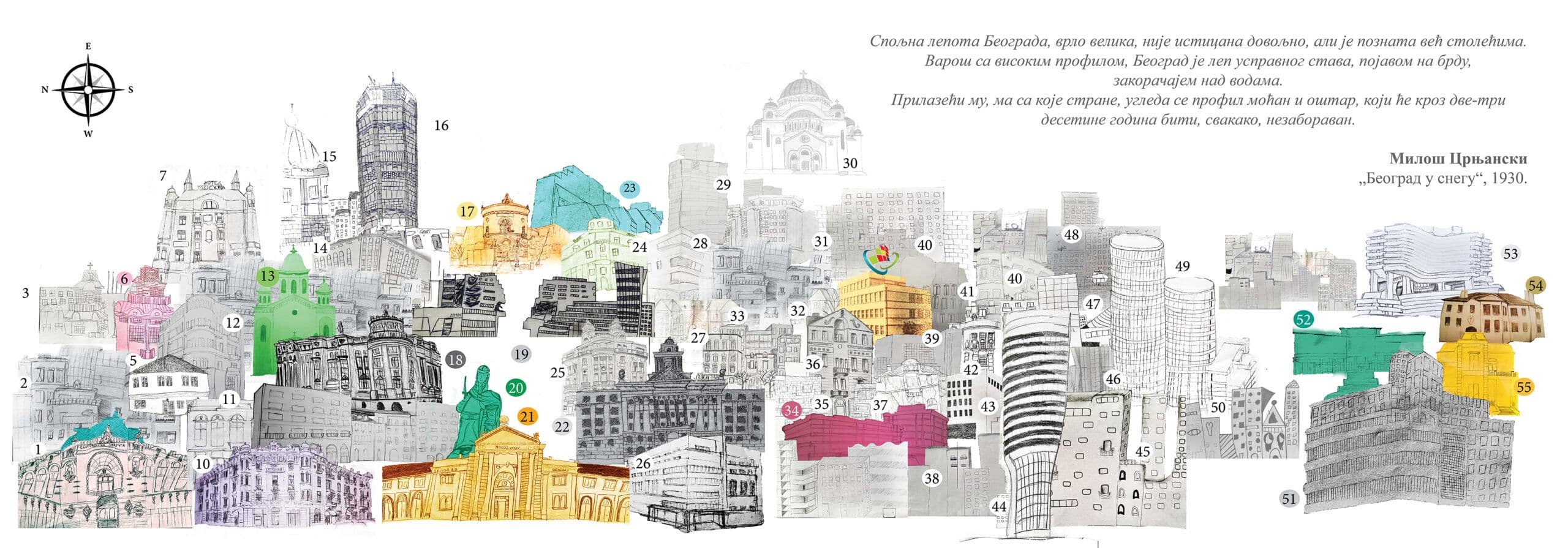 БЕОГРАД  - КООРДИНАТЕ